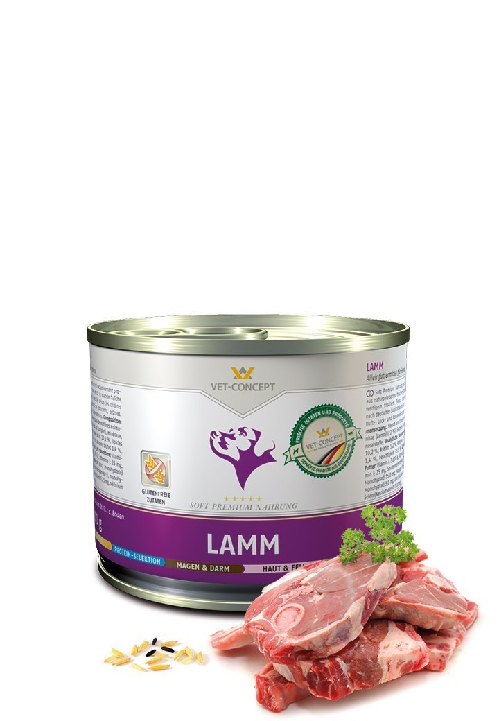Hundmeny Lamm